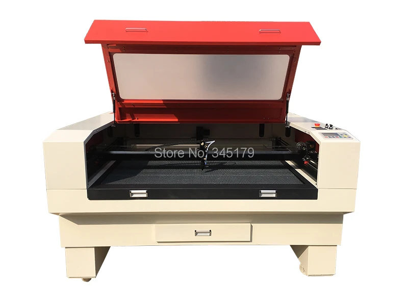 

80W 100W 130W 1310 Co2 Laser Engrave Machine..With Chiller CW3000 AWC708C Controller .Honeycomb Table For Cut Cloth And Leather