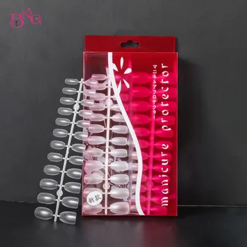 

High Quality 288pcs/Box Ultra-thin Short Ballerina False Fake Nails Full Cover Nails For Nail Salons DIY Nail Art Clear Nature