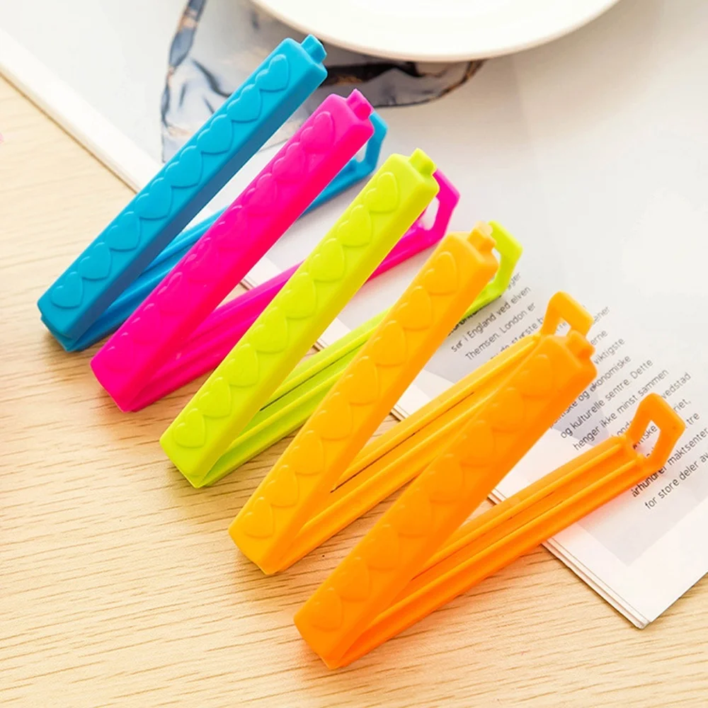 5 Pcs Convenient Food Snack Bag Storage Sealing Clips Seal Clamp