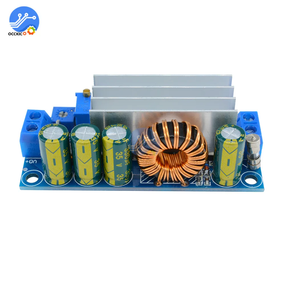 

Power Step Up/Down Converter Module DC-DC 5-30V to 0.5-30V 3A 35W Buck/Boost Board Overcurrent Protection Power Bank Supply