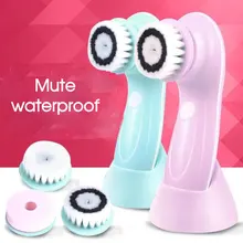 Капельница ABS Щетка-очиститель кисть для очистки дица модная многофункциональная Косметическая кисть для лица для электрического