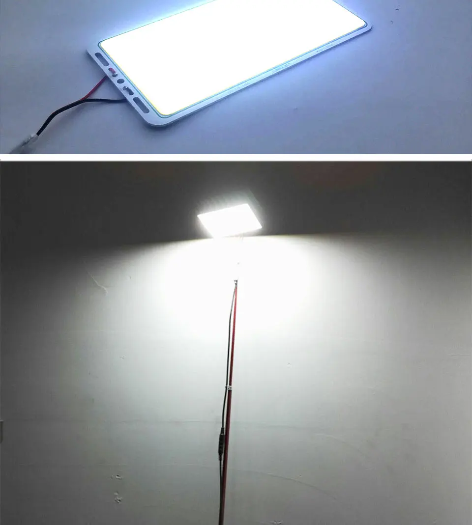 12V dimmable cob led panel light 200W warm cool white led lamp with dimmer (12)