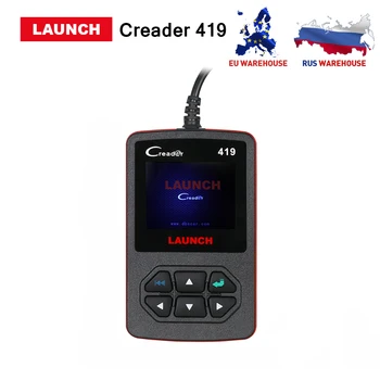 

launch Creader 419 Code reader scanner 1OBDII/EOBD Auto diagnostic Scanner X431 CR419 Same function as Autel AL419 CR 4001