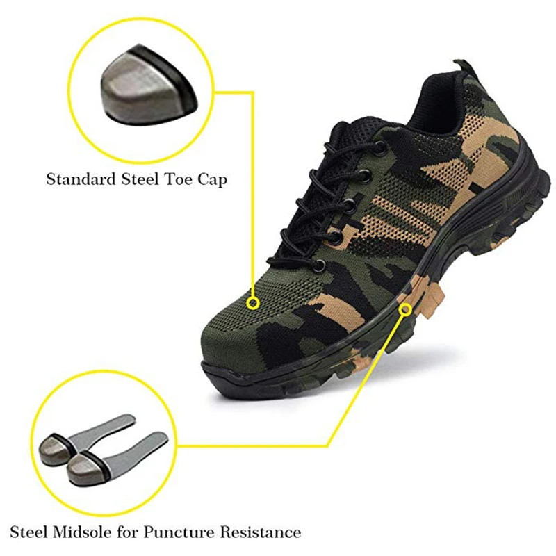 التمويه الصلب حذاء مزود بفتحة للأصابع الرجال حذاء برقبة للعمل تنفس حذاء امن للعمل ل رجل رياضة الصلب ثقب واقية أحذية السلامة الأحذية التمويه الصلب حذاء مزود بفتحة للأصابع الرجال حذاء برقبة للعمل تنفس حذاء امن للعمل ل رجل رياضة الصلب ثقب واقية أحذية السلامة الأحذية