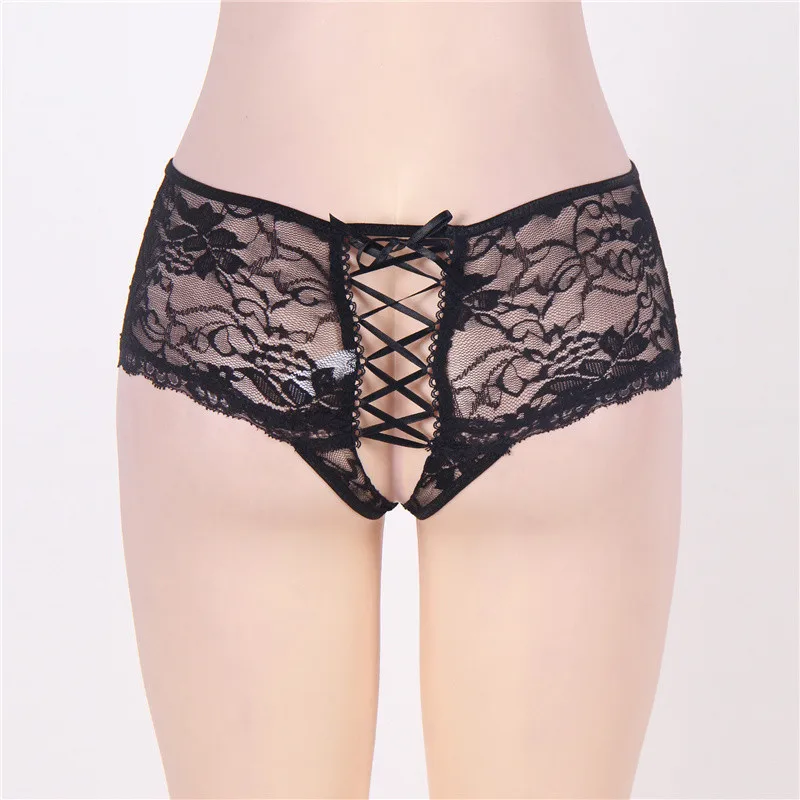 Comeondear Sexy Underwear Women 5XL 6XL Plus Size Sexy Panties for Women open Lace Erotic Womens Underwear Lingerie PB5011P