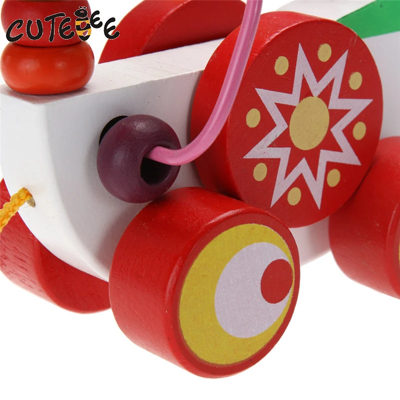CUTEBEE Learning Education wood Bead Roller Coaster toys Montessori Educational Toys for Children Kids Toy Duckling Trailer gift CUTEBEE Learning Education wood Bead Roller Coaster toys Montessori Educational Toys for Children Kids Toy Duckling Trailer gift