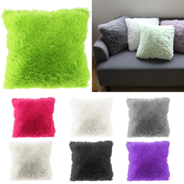 Soft Plush Faux Fur Cushion Covers Home Decorative Cover Soft Plush Faux Fur Cushion Covers Home Decorative Cover Throw Pillows For Sofa Car Chair