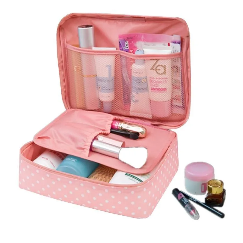  SAFEBET Portable Women Cosmetic Storage Bag Waterproof Makeup Travel Organizer Necessity Beauty Cas