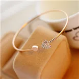 SHUANGR розовый оранжевый желтый зеленый 4 цвета камень австрийский кристалл цветок браслеты золотой цвет браслеты и браслеты ювелирные изделия для женщин