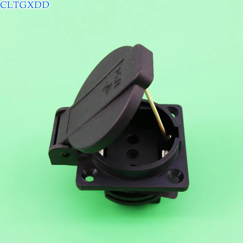 Buy cltgxdd Waterproof IEC 320 C14 EU AC POWER socket