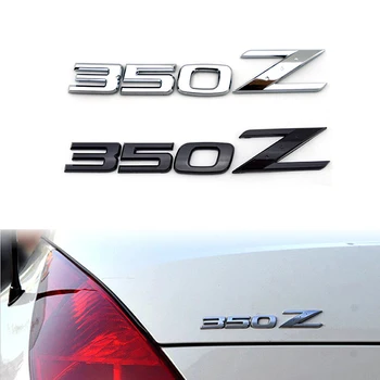 

Car Auto Aluminum Alloy 350Z Emblem Badge Stickers for 350Z Fairlady Z Z33 Chrome/Black