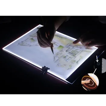 

Ultrathin A4 LED Light Tablet Pad Apply to EU/UK/AU/US/USB Plug Diamond Embroidery Diamond Painting Cross Stitch Kits