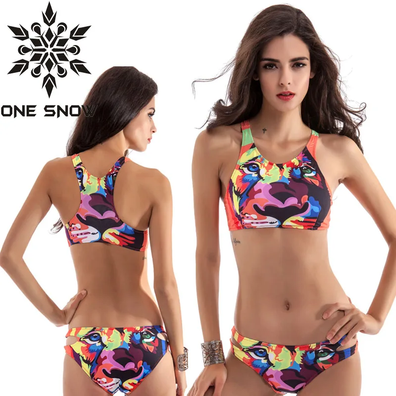 

ONE SNOW 2017 New Sexy Brazilian Bikini Swimwear Women Swimsuit Bikinis Women Swimwear Bathing Suit Women biquini