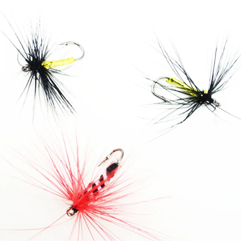 Shared With Fish 12pcs 8 10 12 Colorful Mosquito Fly May Trout Flies Fly Fishing Lures Bugs Wholesale Trout Flies Lure Bugfly Fly Aliexpress