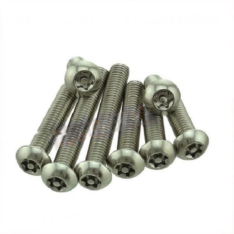 M4x6mm-60mm шестигранные механические винты с круглой головкой из нержавеющей стали |