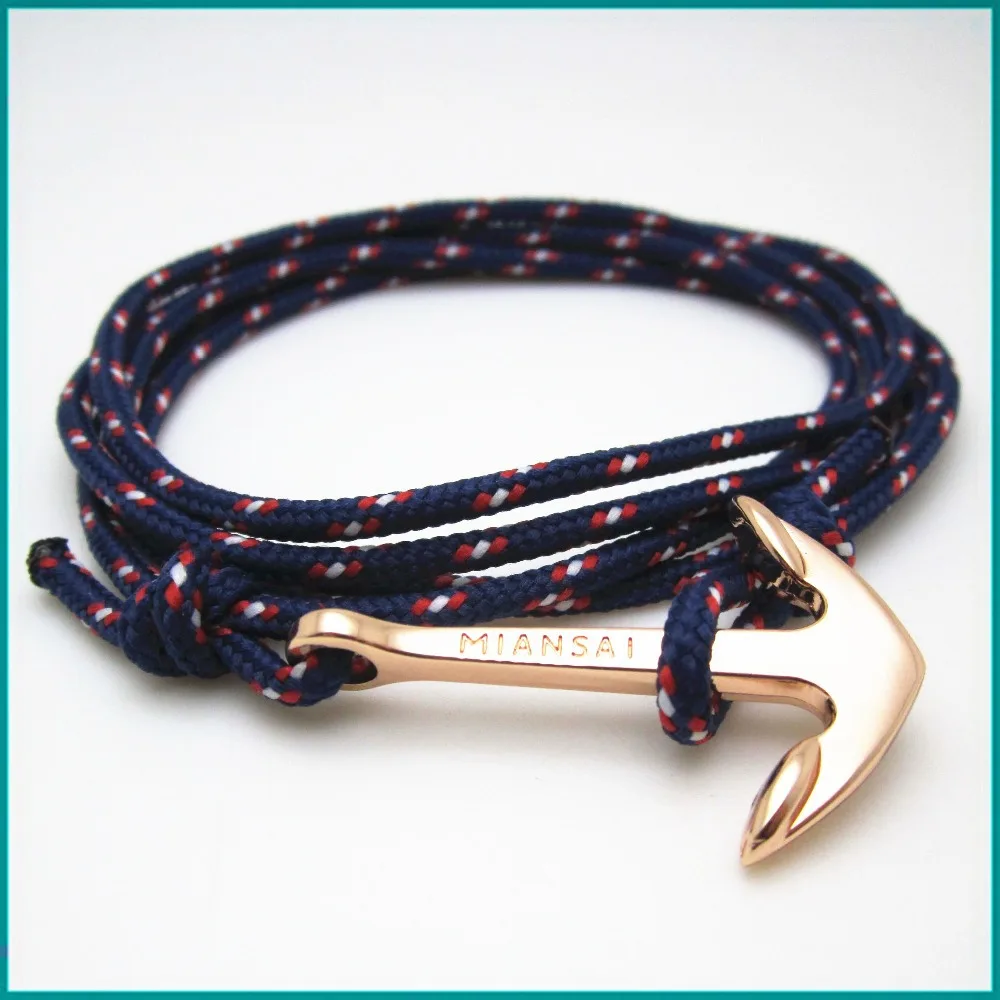 Miansai Anchor Bracelet Enameled