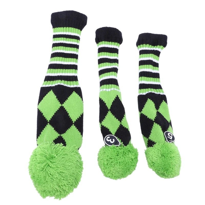 

3 Pcs Golf Wood Head Covers Golf Club Covers For Callaway
