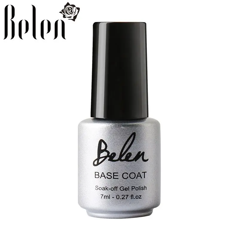 

Belen 7ml Base Coat Nail Primer Gel For Nail Art Decal Nail Art Paint Need UV LED Lamp to Dry Base Coating For UV Gel Polish