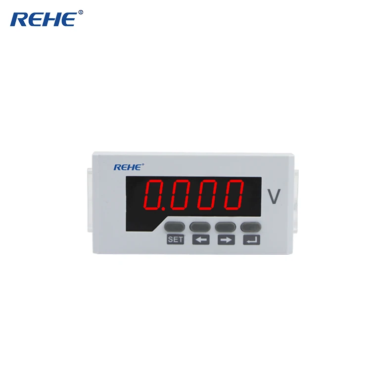 

REHE AC RH-AV51 96*48MM HIGH QUALITY DIGITALSINGLE-PHASE AC voltmeter ELECTRIC METER LED