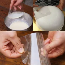 5 шт. пластиковые мягкие тесто глазурь скребок для мастики Торт Кондитерские инструменты для украшения выпечки гладкие зубчатые края лопатки резаки* D