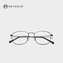AEVOGUE очки Женские Модные металлические оправы Рецептурные очки прозрачная оправа для близорукости унисекс AE0728