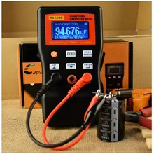 Высокая точность, Автоматический диапазон мостов LC метр, профессиональная емкость, таблица индуктивности 500 кГц, измеритель емкости, Осциллирующий 100 H/mF