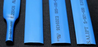 Диаметр 16 мм(ширина 27 мм) термоусадочная трубка 2:1 полиолефин термокабель рукав изолированный провода протектор обертывание DIY разъем ремонт - Цвет: Синий