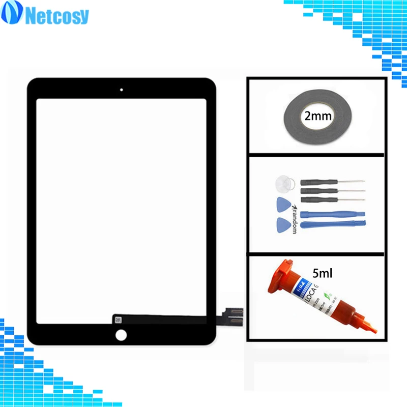 Black/White Touch Screen Digitizer Glass lens Sensor Repair parts For iPad Pro 9.7 A1673 A1674 A1675 Tablet Touch Panel
