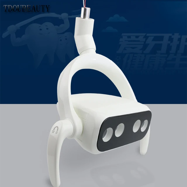 NEW TDOUBEAUTY Dental LED Oral Light Lamp For Dental Unit Chair Sensor Light Ceiling Type Oral Light
