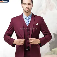 Изготовленные на заказ на одной пуговице, цвета фуксии, армейский зеленый смокинг для жениха, мужские для шаферов, мужские костюмы для свадебной вечеринки, пиджак+ брюки+ жилет+ галстук