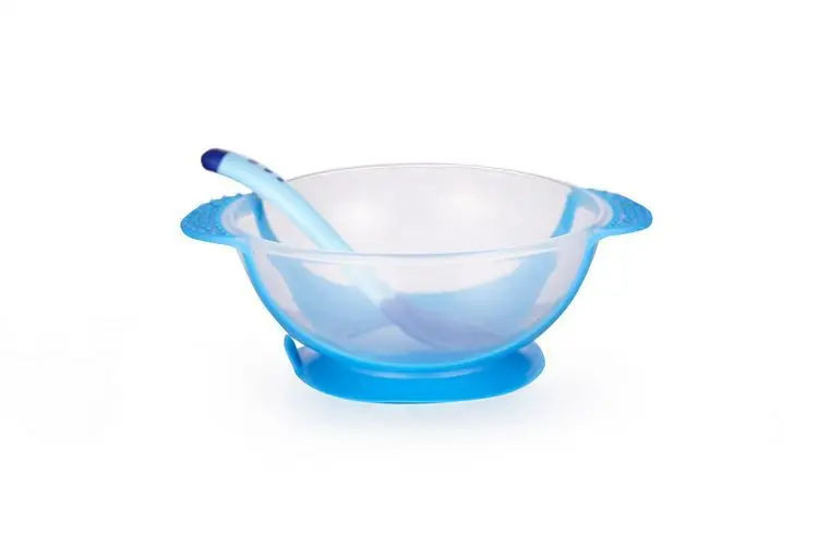 1Pc Antiskid Suction Cup Feeding Bowl for Baby Infant with Double Ear Shaped Handles Kids Children Training Spoon Bowl Set 1Pc Antiskid Suction Cup Feeding Bowl for Baby Infant with Double Ear Shaped Handles Kids Children Training Spoon Bowl Set
