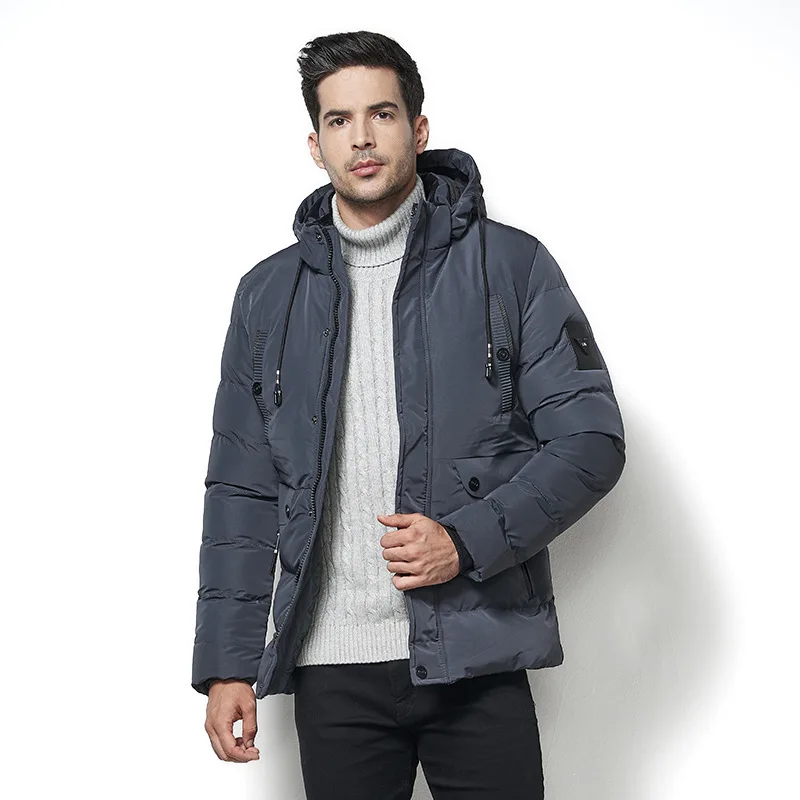 Parka À Black Et 40 Hommes blue Épais Hiver La army Manteau Capuche Coton Poches Long Veste gray Green 5xl Taille Polaire Degrés Outwear Plus 2018 53LqcAj4R
