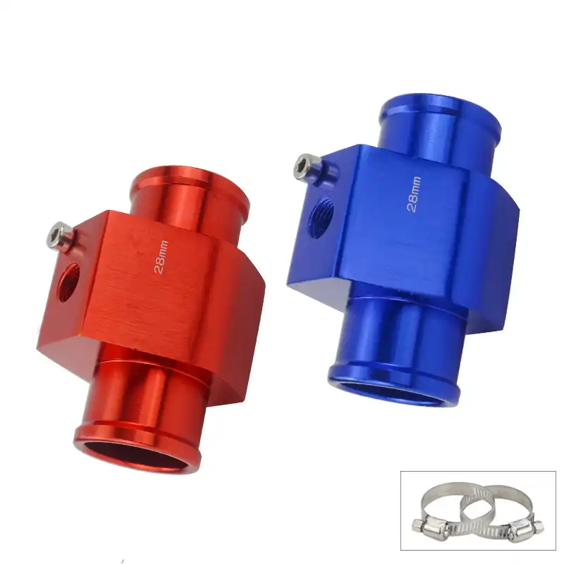 Adaptador duradero Manguera de radiador de tubo de junta de temperatura del agua universal para seleccionar para medidor de temperatura del agua