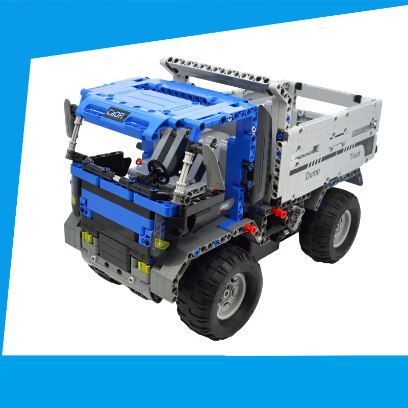 

Technic Series Remote Control Engineering Car Building Block Enlighten DIY Toy Compatible LegoINGLYS Educational Toy 638Pcs