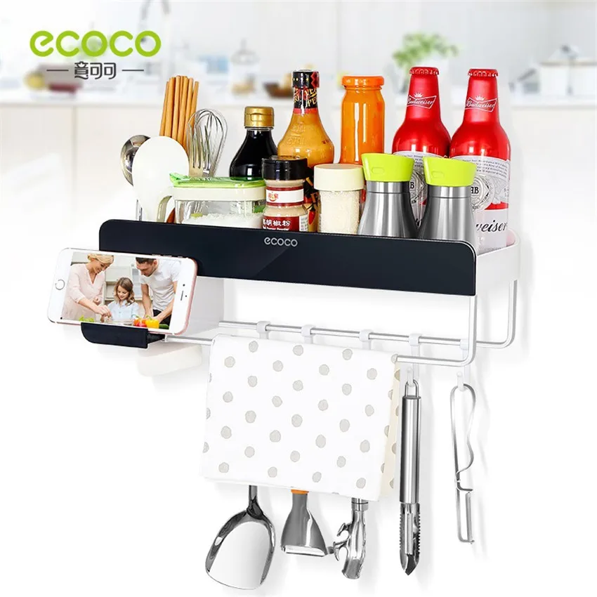 Multifunctional kitchen storage rack wall hanging stand Kitchen