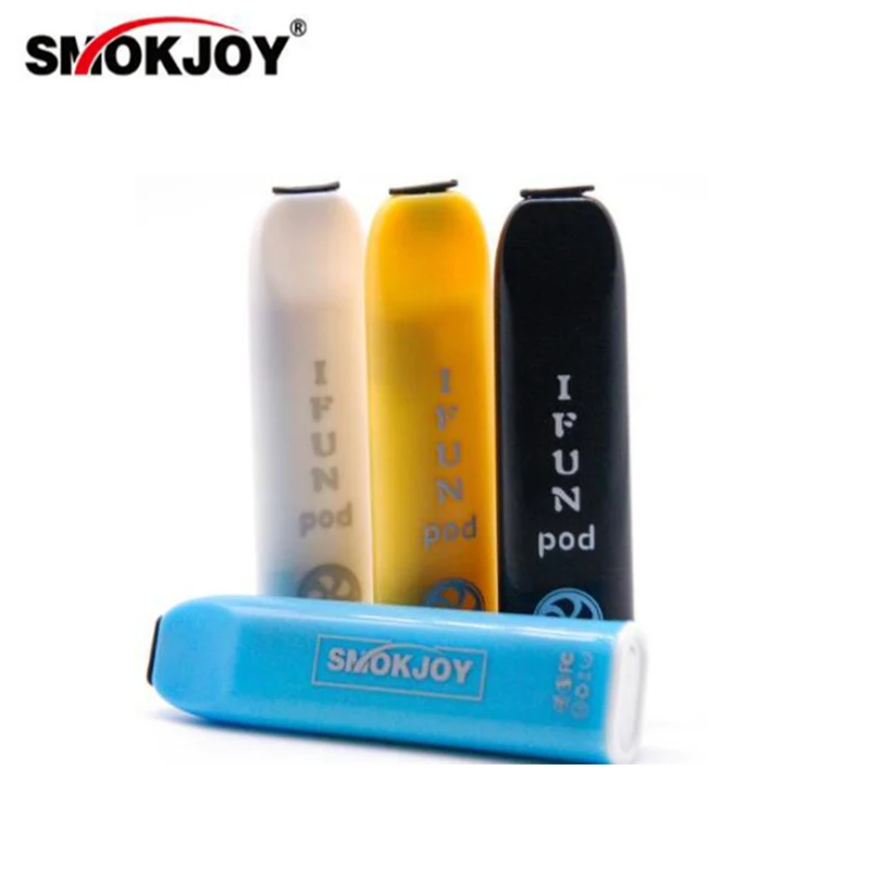Original Smokjoy IFUN Disposable Kit With 1.2ml Vape Pod Cartridge 250mAh Electronic Cigarette Portable All in One kit