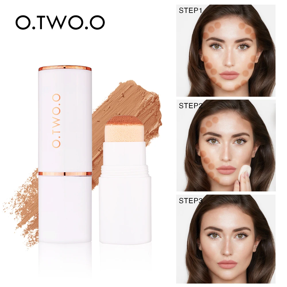 O. TWO. O Air Cushion консилер Стик полное покрытие контур лицо стойкий макияж основа скрывает поры бронзатор косметика