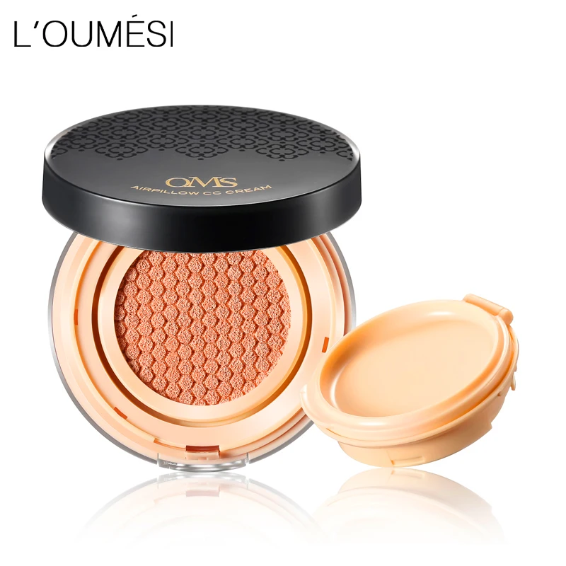 Loumesi Air Cushion bb cc крем для лица основа для макияжа пудра 18 мл* 2 идеальное покрытие консилер красота Косметическая основа влажная