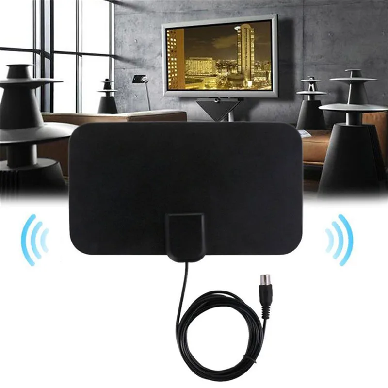 Новая цифровая ультратонкая Внутренняя антенна Freeview Range телевизионная HDTV с