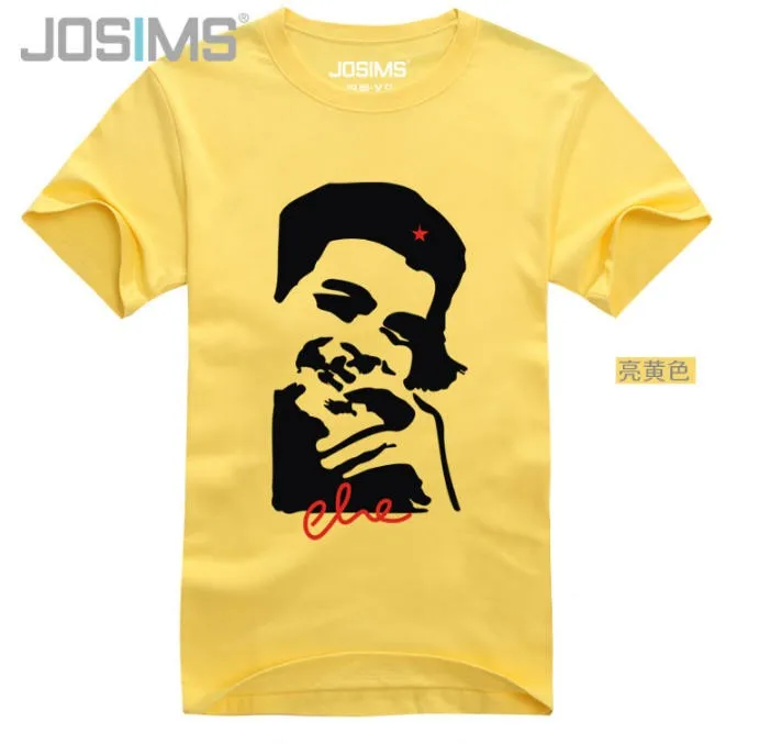 Че Гевары футболка мужские, знаменитый бренд, футболка с коротким рукавом, красный, принт со звездой, Фитнес хлопок Swag футболки A877