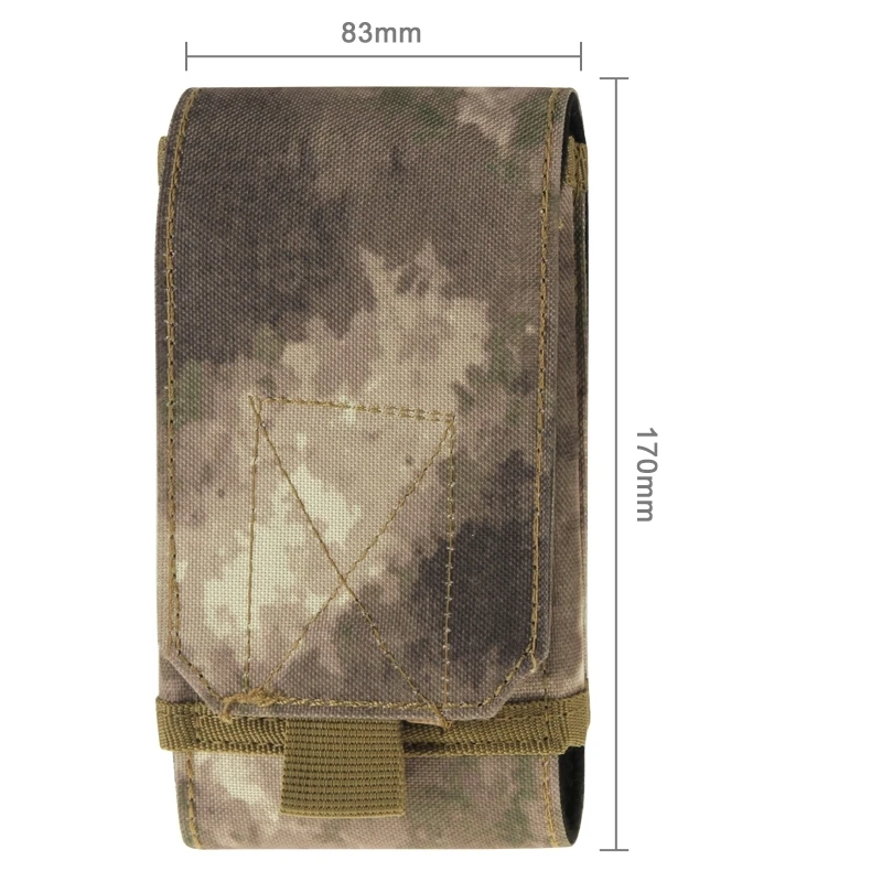 Универсальная стильная уличная водостойкая ткань чехол для мобильного телефона, Размер: прибл. 17 см x 8,3 см x 3,5 см