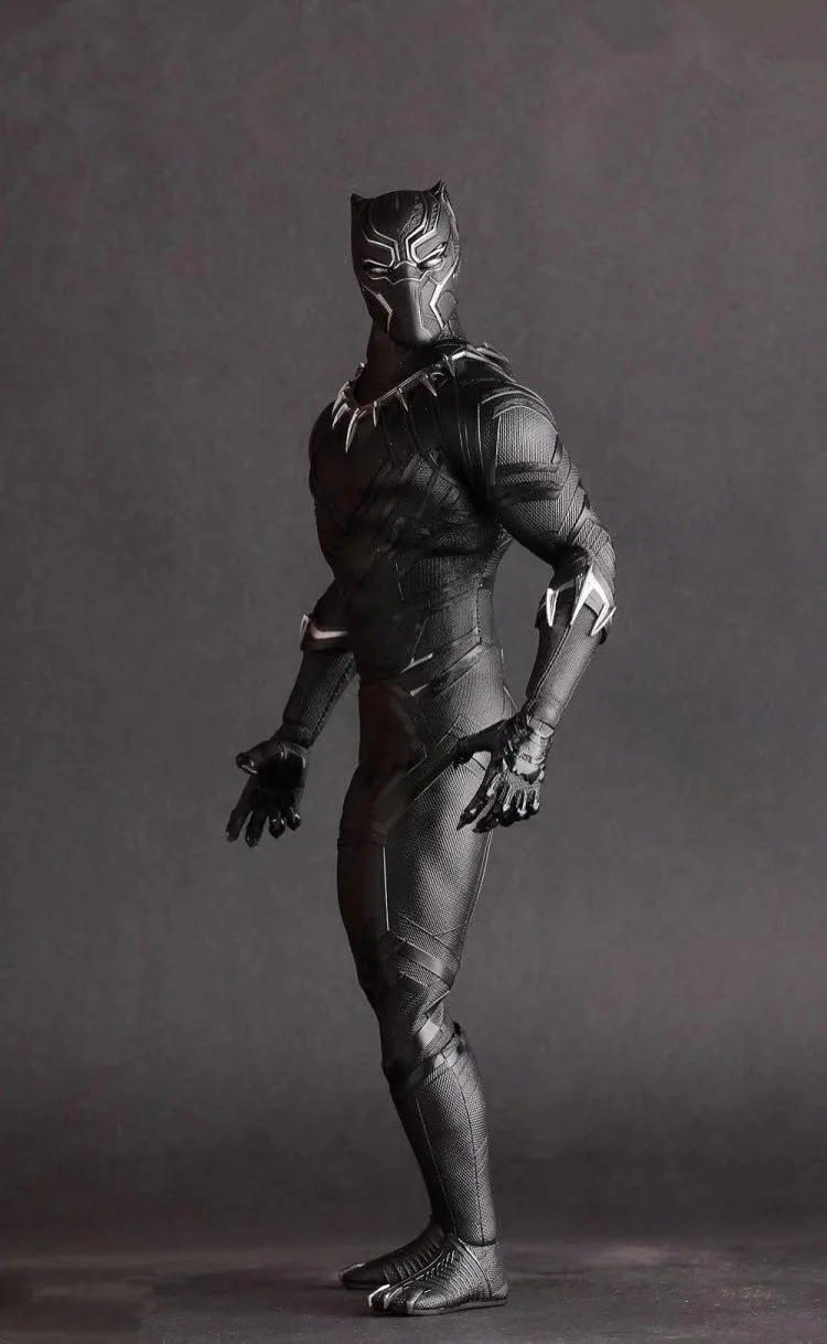Anime 30CM The Marvel Black Panther Collectible PVC Action Figure Model Collection For Toy Gift | Игрушки и хобби