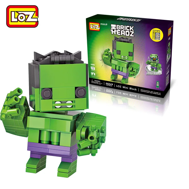 

LOZ Mini Blocs Q Version Action Figure Anime Jouets Mignon Jouets Assemblee batiment Kit Film Bloc Jouet pour Garcon Cadeau