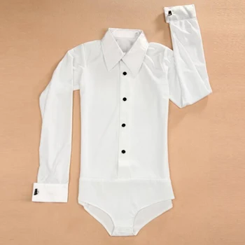 

2020 New Latin Dancing Boy/Man Clothing For The Waltz Competition Tops Rumba/Cha Cha/Samba Dancewear Men Dance Shirt