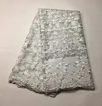 

New Arrival African Lace Fabrics High Quality Creen Cord Lace Guipure Lace Fabric For Party Dress.Nigerian Beaded Lace Fabric J7