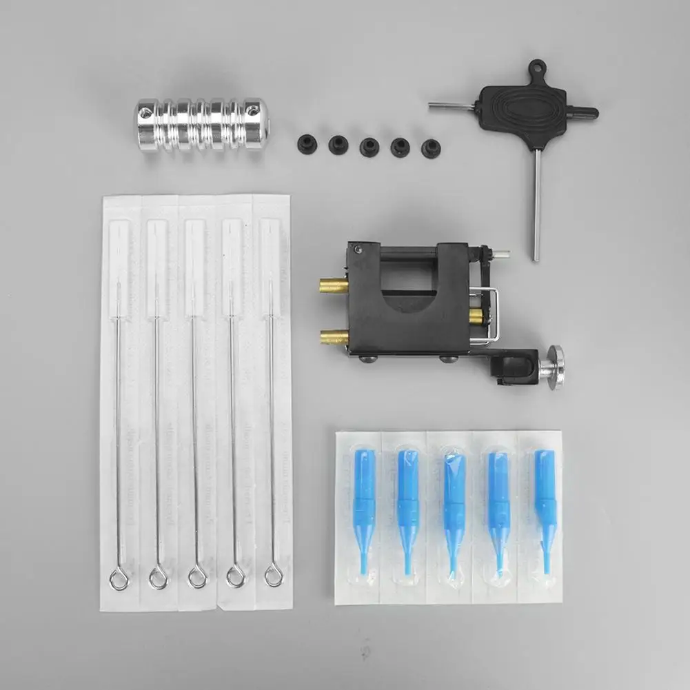 

Lock Head Tattoo Body Art Dragonfly Rotary Tattoo Machine Shader & Liner Assorted Tatoo Motor Kits Supply