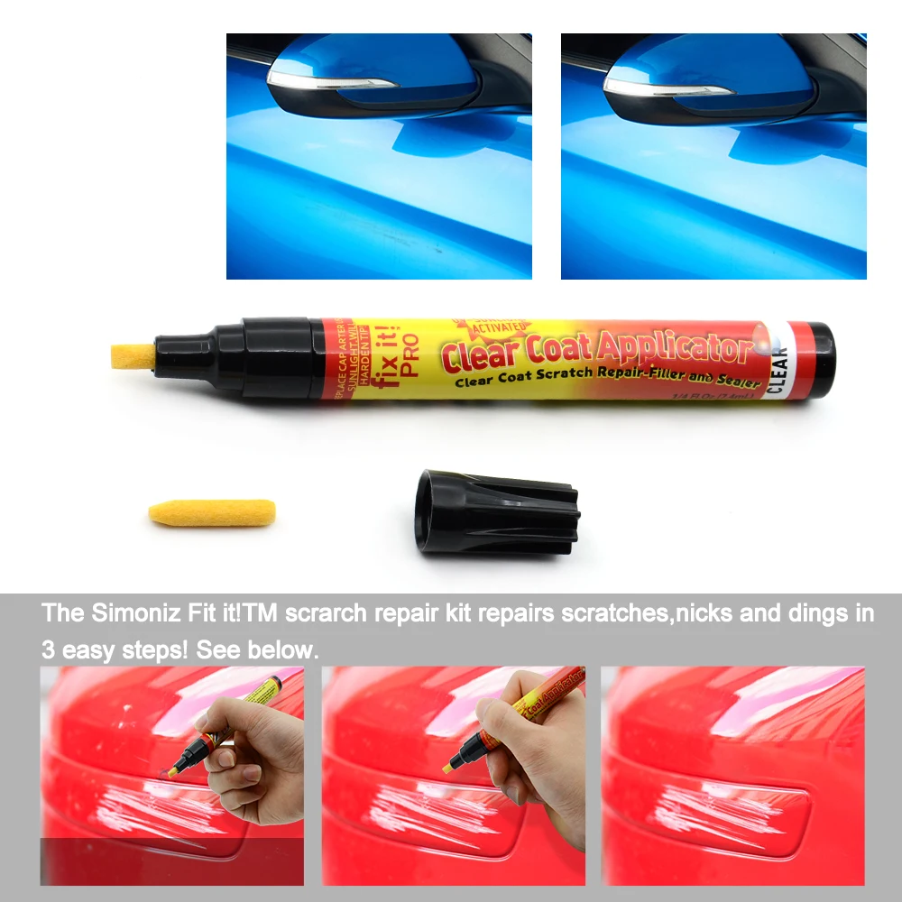 Нетоксичный аппликатор для пальто Fix It Pro, ручка для удаления царапин автомобиля