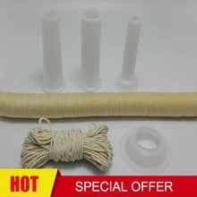 Лента мясника+ насадки для Мясорубка заполняющая Воронка+ барбекю 14 м* 41 мм трубка для приготовления колбасы корпус для колбасы машина для колбасы несъедобная