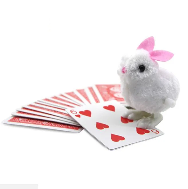 

1set New Arrival Rabbit Looking For Cards Prediction Close Up Street Magic Tricks Easy To Do Magicians Children Magic Toys Magia