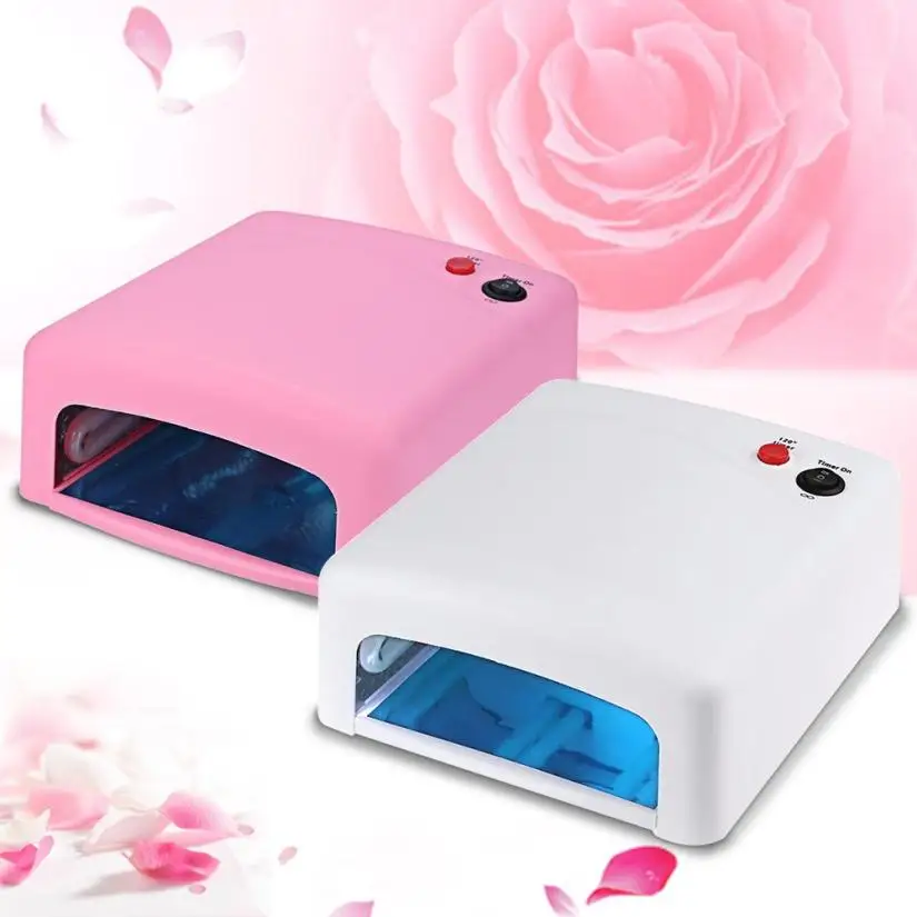 

Beauty 36W UV Lamp Light Nail Dryer Manicure Gel With Timer Nail Art Machine EU plug drop shipping may10